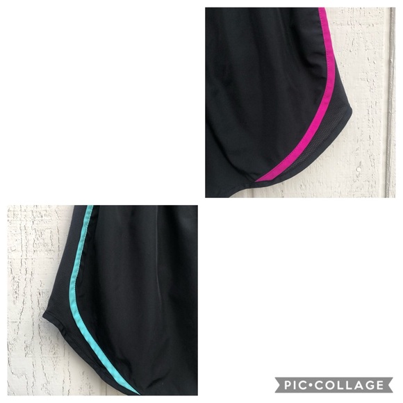 Nike Women Black Dri Fit Running Shorts - Picture 4 of 7